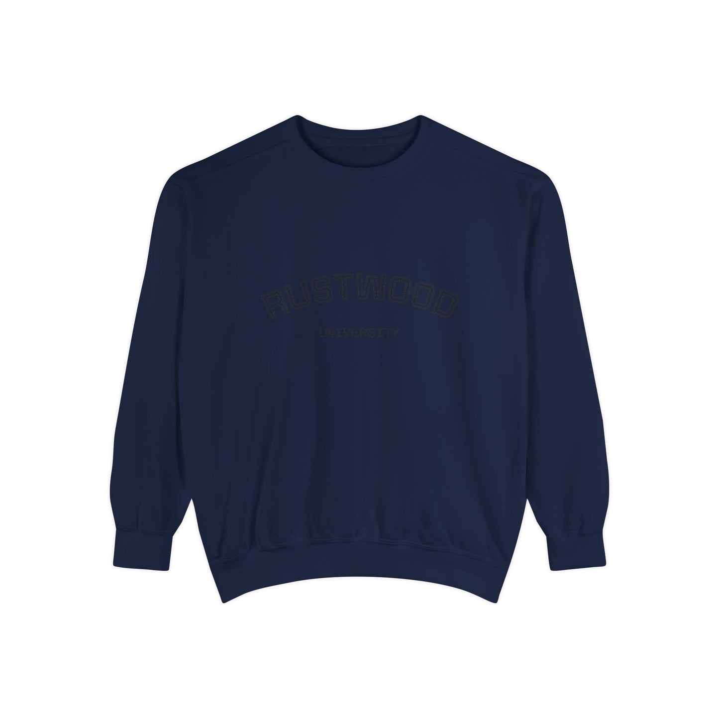 Rustwood University Sweatshirt - Cozy Campus Style, Unisex Apparel