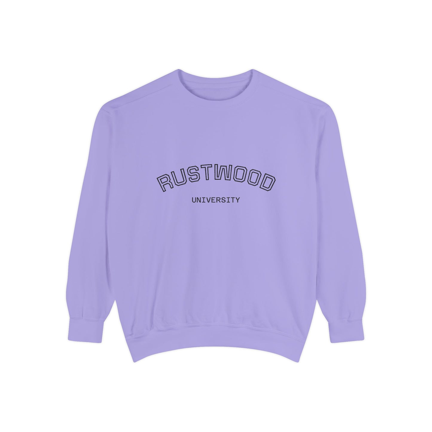 Rustwood University Sweatshirt - Cozy Campus Style, Unisex Apparel
